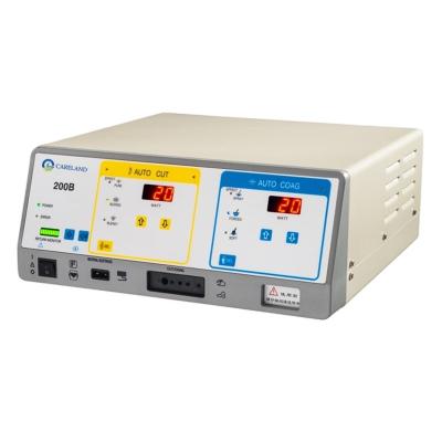 China Metal General Surgery 200B Electrosurgical Generator Unit High Frequency Portable Electrotome Diathermy Machine for sale