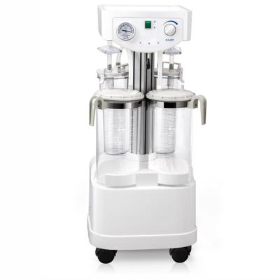 China 80 L/M Heavy Duty Surgical High Flow Mobile Liposuction Metal Medical Equipment Unit Vacuum Suction Pump Electric Machinery for sale