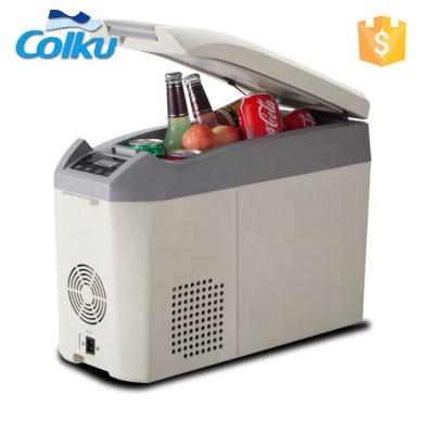 China Car DC-18F 17 Liters 12V 110V DC Mini Freezer Portable Car Refrigerator for sale