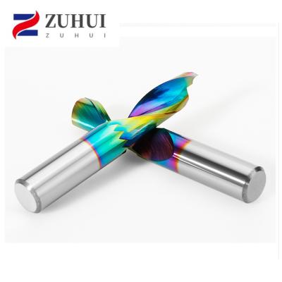 China Original China CNC Milling CNC Machining CNC Sharpening Cutters Aluminum Single Flute End Mill Solid Carbide End Mills for sale