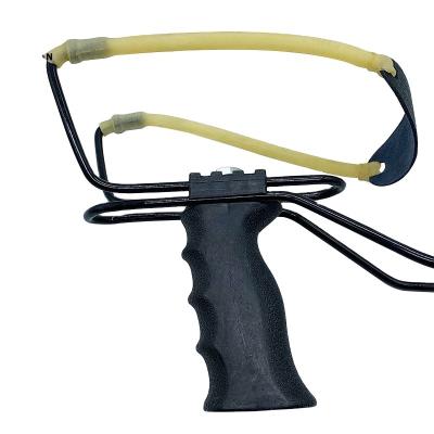 China Wholesale Iron + Resin Strap Folding Hunting Resin Stainless Steel Strap Hunting Slingshot Shooting Thruster for sale