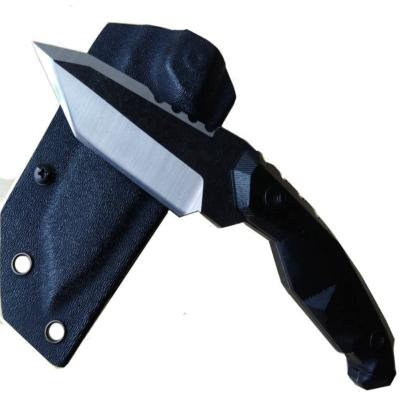 China Amazon Camping High Carbon Steel Fixed Blade Non-variable Hot Selling Tactical Knife With K Sheath for sale