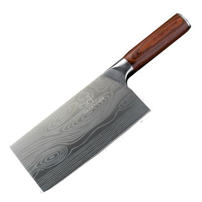 China 7 Inch Viable Hot Kitchen Chinese Cleaver Cutting Knife for sale