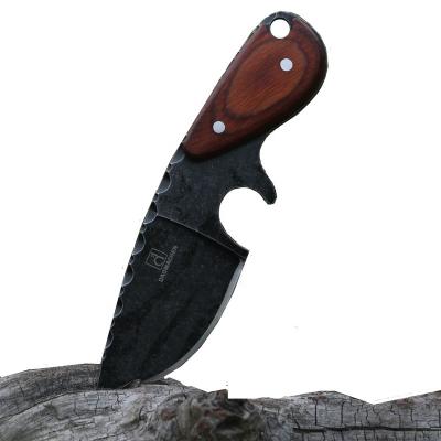 China Camping Knife Stone Wash FIX Blade Hunting Survival Knife For Outdoor for sale