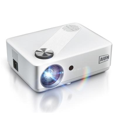 China Original AUN LCD Display AKEY8 1920x1080 6000 Lumens Portable Home Theater LED HD Digital Projector for sale