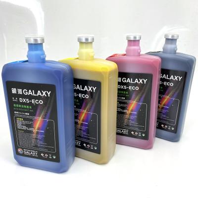 China Printing Shops 1000ML Inkjet Eco Solvent Ink For DX4 Dx5 Dx7 Printhead Galaxy Printer Ink Wholesale for sale