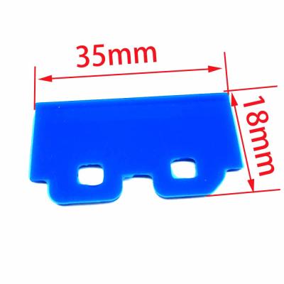 China 100% Brand 10pcs Wiper Blade For Mimaki JV33/CJV30/JV150/JV300 DX5 DX7 Roland Mutoh Printhead Blue Wiper Printer for sale