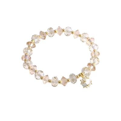 China Cute Style Opal Crystal Bracelet Cute Hand Pendant Jewelry for sale