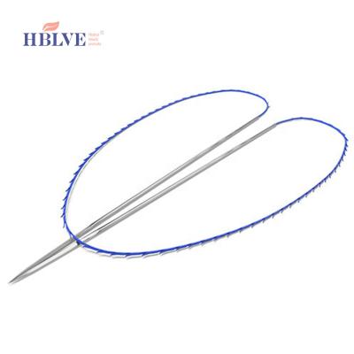 China Remove Facial Double Needle Absorbable Pdo Wrinkle Remover Korea Thread Lift Tooth Pdo Thread for sale