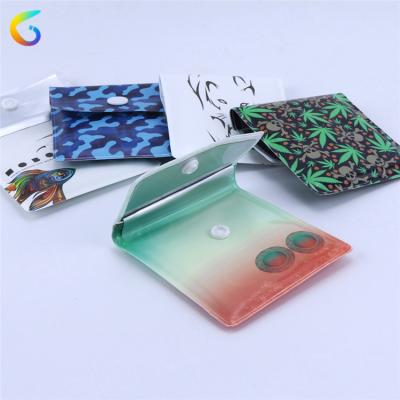 China Custom Printing Resealable Aluminum Foil EVA Mini Herb Storage Packing Mylar Bags Recyclable for sale