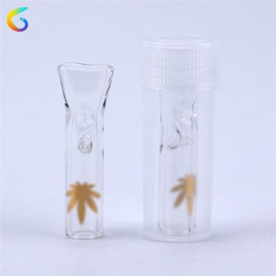 China Fasion Pure Herb Slim Flat Dry Smoke Glass Accessories 1.4 Inch Smoking Filter Tips for sale