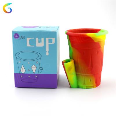 China Modern Design Mimetic Effervescence Cup Water Pipe Tobacco Vapor Smoke Bubbling Smoking Pipes for sale