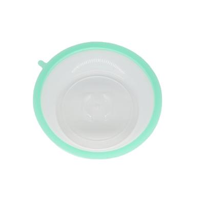 China Sustainable Round Transparents PP Multifunctional Plastic Food Cover Vegetable Green Cool Lid for sale