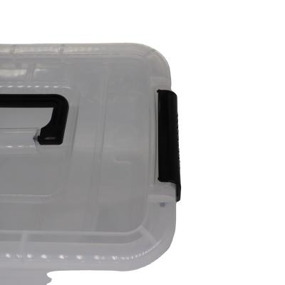 China 2020 new household eco-friendly transparent plastic storage box sustainable large for car for sale