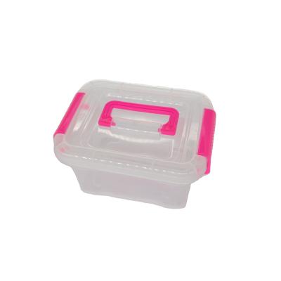 China Stackable Clothing Organizer PP Durable Storage Viable Small Storage Boxes With Lid for sale