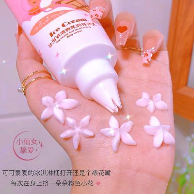 China meisje meisje caro melk whiting raw materials white gold bottle roushun brand liyalan face and even b body illuminating lotion for sale