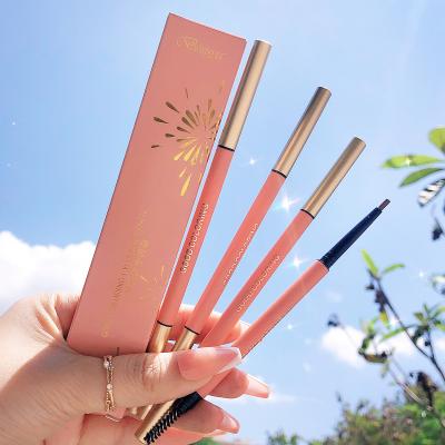 China Waterproof Pigment Eyebrow High Double Ended Eyebrow Pencil Waterproof Long Lasting Eyebrow Pencil for sale