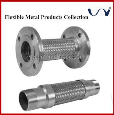 China Diesel Fuels Metal Stainless Steel Flexible Corrugated Hose for Natural Gas Joint and Water Pump Connection for sale