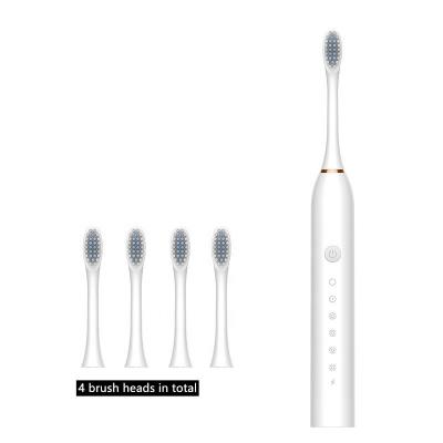 China Vibration Battery Operated Sonic Soft Hair Electric Toothbrush Adult Wireless Filling Korean Toothbrush for sale