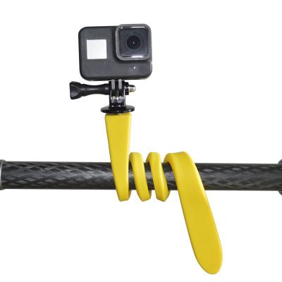 China Multifunctional Flexible Mobile/Action Cameras Bicycle Handlebar Selfie Stick Camera/Tripod Mount Phone Holder for sale