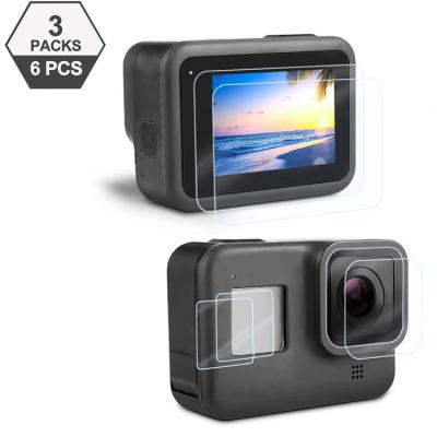 China Explosion Proof Tempered Glass Screen Protector For GoPro 8 Black Hero8 Action Camera for sale