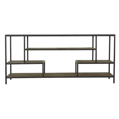 China Industrial CONSOLE TABLE Collection Wall Cabinet Herringbone Sideboard With Shelves for sale