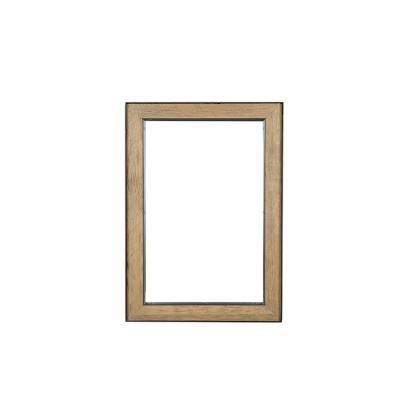 China Supplier Frames Bathroom Professional Wooden Simple Rectangle Bathroom Manufacturer Wooden Mirror, Home Furniture For Bathroom Nature +RK03 for sale