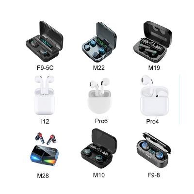 China tws i12 pro 4 f9 5c m22 in-ear earphone m10 m28 bluetooth headphones gaming audifonos wireless audifonos pro 6 for airpods for sale