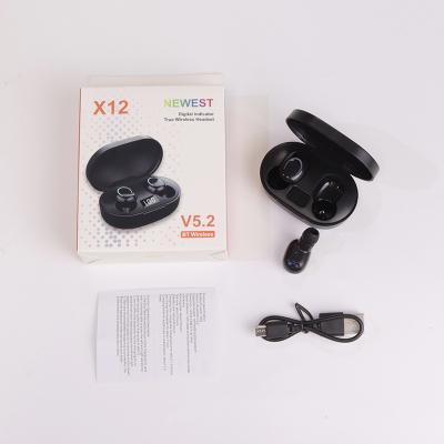 China In-Ear Headset Earphone Bluetooth Earbuds Wireless Gaming Auriculares Audifonos X12 Tws for sale