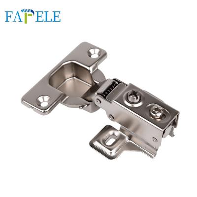 China 35mm Modern Cup American Short Arm Damping Hinges Fixed Cabinet Door Hydraulic Narrow Furniture for sale