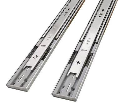 China Support OEM Manufacturer Customized 51mm Ball Bearing Drawer Slide /telescopic Channel /drawer Heavy Duty Soft Narrow Rails 300-900mm for sale