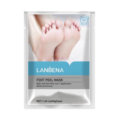 China Peeling Exfoliating Moisturizing Whitening OEM ODM Wholesales Moisturizing Exfoliating Footmask Private Label Vegan Lavender Foot Peeling Foot Care Mask for sale