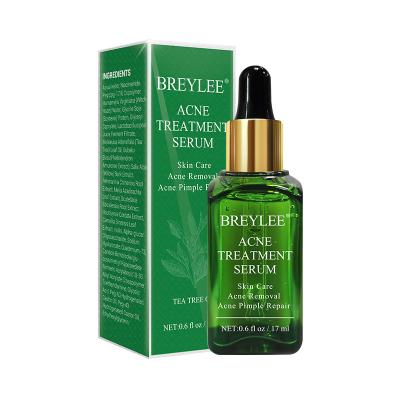 China BREYLEE Herbal Anti Wrinkle Anti Acne Pimple Remover Serum Tea Tree Acne Treatment Acne for sale