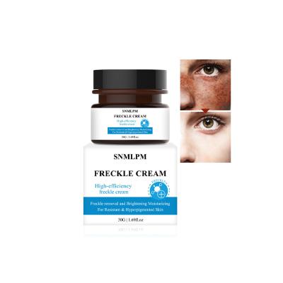 China Moisturizer Full Face Freckle Brightening Organic Skin Whitening Lotion Cream With Freckle Cream for sale