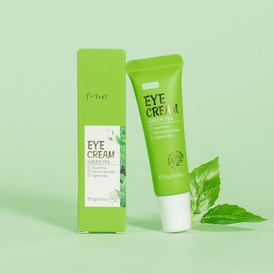 China Natural Organic Anti-Puffiness Green Tea Wrinkle Eye Bag Anti Aging Fast Eye Cream for sale