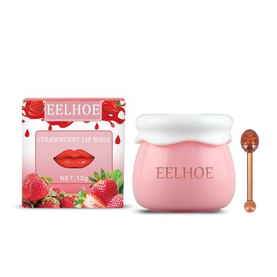 China Moisturize Lips Strawberry Honey Cute Smear Moisturizing Lips Exfoliating Lip Balm for sale