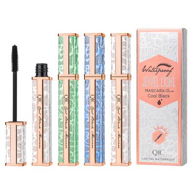 China Black Colored Waterproof Deeply Non Staining Liquid Lash Lengthen Waterproof Mascara for sale