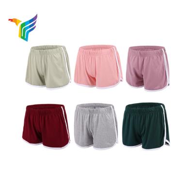 China QUICK DRY any logo 2 in 1 custom made white custom gym running shorts for women for sale