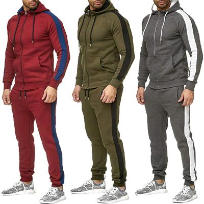 China Wholesale Breathable Training And Jogging Wear Tracksuit Cotton Jogging Suits Men Plus Size Jogging Set for sale