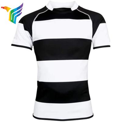 China Wholesale Antibacterial Team Training Custom Rugby Jersey in rugby wear rugby league tank top for sale