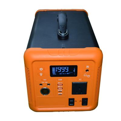 China 500w 160800mAh Solar Generator Lithium Battery Backup Wireless Charging Camping Portable Power Station for sale