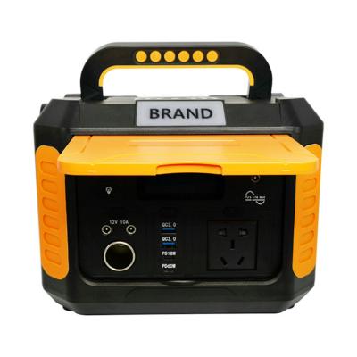 China 500W Portable Cordless Charging Power Station, 518wh Solar Generator Battery Backup Pack, with 110V/500W AC Plug, Portable Mobile Power for sale