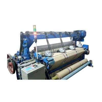 China Weaving Machine Jute Rapier Loom Machine Making Perfect Side with Left/Middle/Right Tuck-in Devices for sale