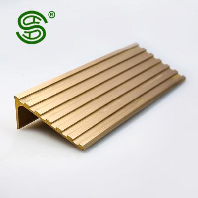 China New Design High Quality Brass Staircase Custom Luxurious Anti-slip Brass Copper Flair for sale