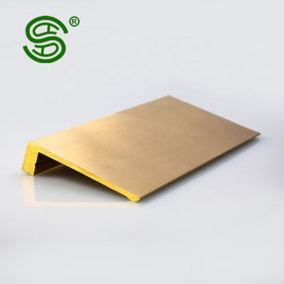 China Accept custom made popular metal pen pocket clips copper brass profile customized for sale