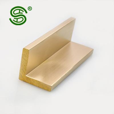 China Decorations Price Cheap Online Buying Custom Brass Copper L-Angle Bar Tool Kit for sale