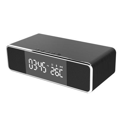 China AirPlay led alarm clock wireless charger for sale