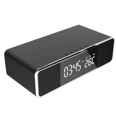 China AirPlay wireless charger with alarm clock for sale