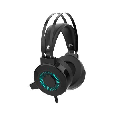 China Dual 3.5mm +USB Wired Over-the-Air Gaming Headphones LED Headset For Computer Gamer for sale