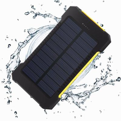 China Portable Waterproof Solar Phone Power Bank 30000mah for sale